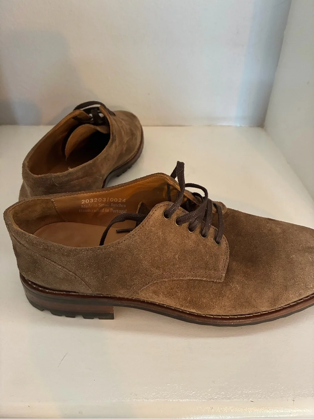 Thursday Boot brown suede shoes size 8. Lug soles. Excellent condition.